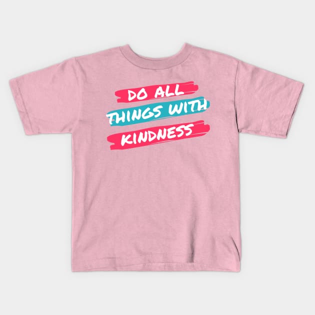Kindness Kids T-Shirt by Nicki Tee's Shop